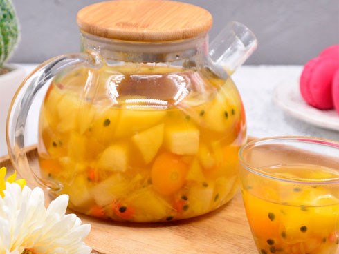 Thêm một cách làm trà trái cây giúp thanh lọc cơ thể