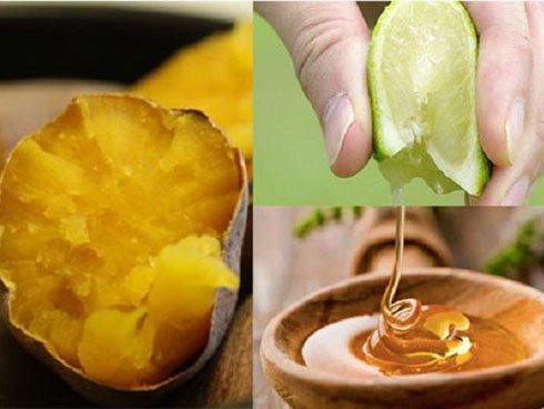 Lấy củ khoai lang trộn với thứ này có ngay cách dưỡng trắng da mặt lên tone nhanh chóng