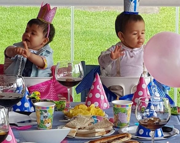 Mateo - Eva đáng yêu trong tiệc thôi nôi, nhưng ông bố nổi tiếng Ronaldo lại vắng mặt-5