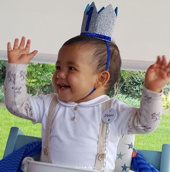 Mateo - Eva đáng yêu trong tiệc thôi nôi, nhưng ông bố nổi tiếng Ronaldo lại vắng mặt-7