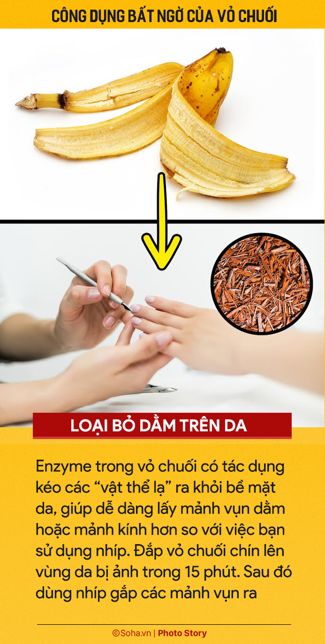 Ăn chuối hàng ngày nhưng ít người biết 7 công dụng từ vỏ chuối: Nhớ đừng vứt vào thùng rác-3