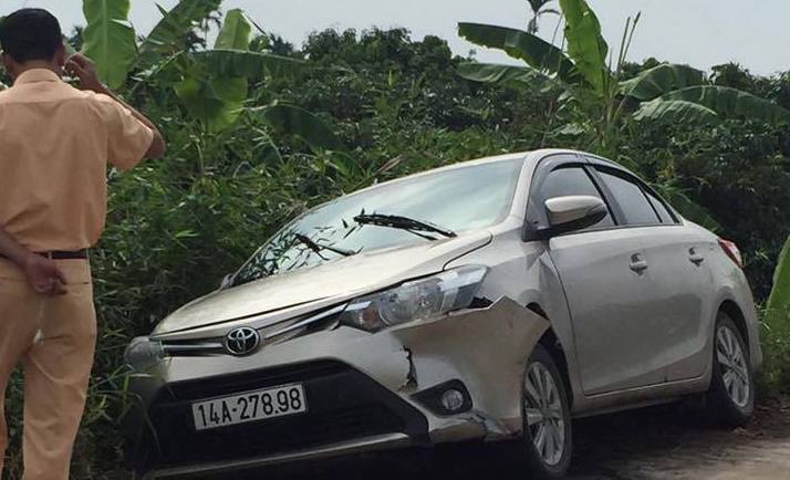 Nghi án tài xế bị cắt cổ, cướp ô tô ở Hải Dương-1