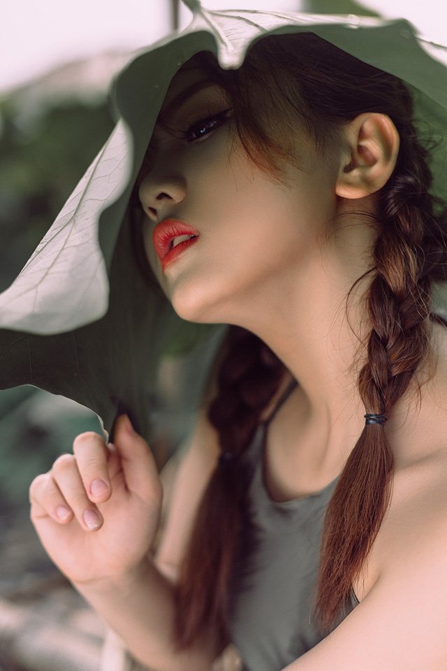 Ngắm vẻ đẹp xuân thì của thiếu nữ tuổi 18 bên đầm sen-6