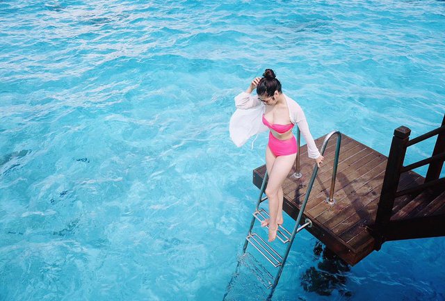 Vẻ gợi cảm của các hot girl VTV từng thi hoa hậu-25