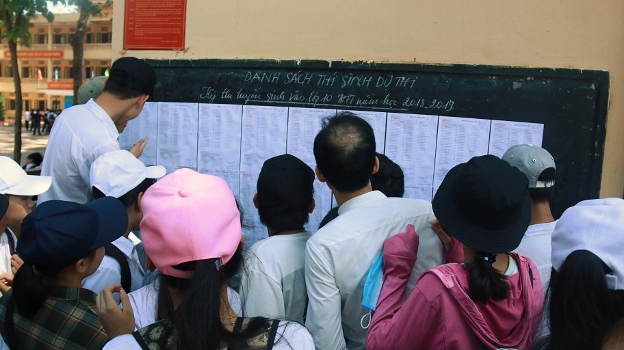 Hà Nội công bố điểm thi lớp 10 vào ngày 23/6-1