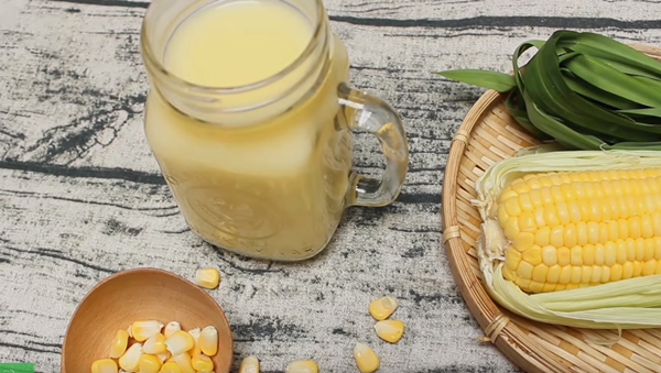 Công thức làm sữa ngô thơm ngậy, mát lành-1