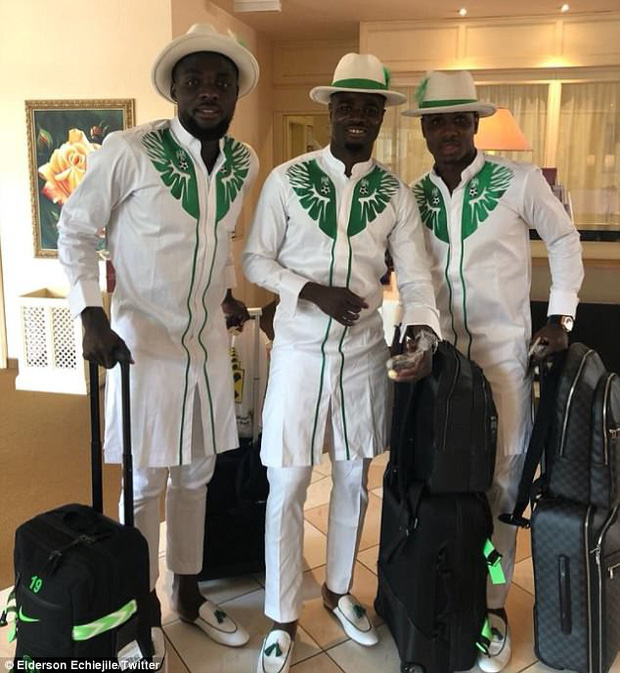 Đội tuyển Nigeria đến World Cup 2018 với thời trang độc đáo-2