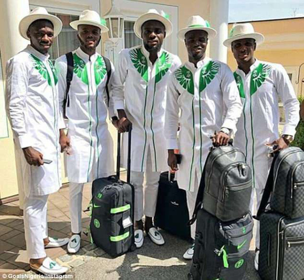 Đội tuyển Nigeria đến World Cup 2018 với thời trang độc đáo-3