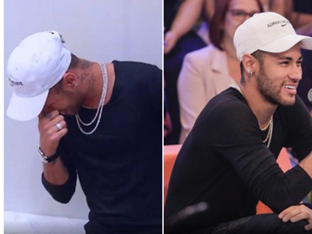 Neymar bật khóc nức nở khi trở lại căn phòng gian khổ