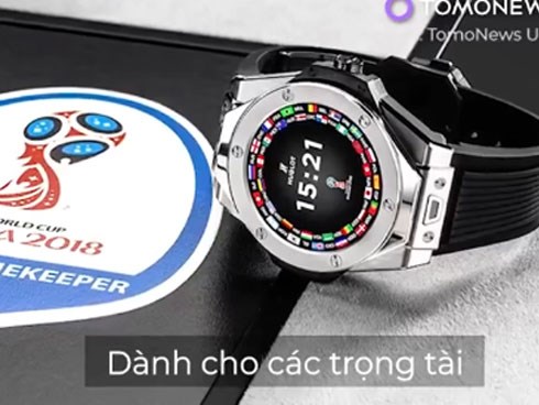 Đồng hồ của trọng tài World Cup 2018 có gì đặc biệt?