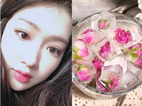 Dùng đá lạnh lăn lên mặt, cách làm đơn giản này sẽ giúp da bạn đẹp lên bội phần