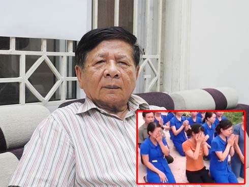 Vụ giáo viên quỳ gối van xin: