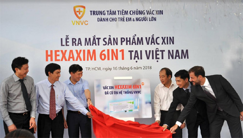 Hệ thống tiêm chủng VNVC ra mắt vắc xin 6in1 mới-1