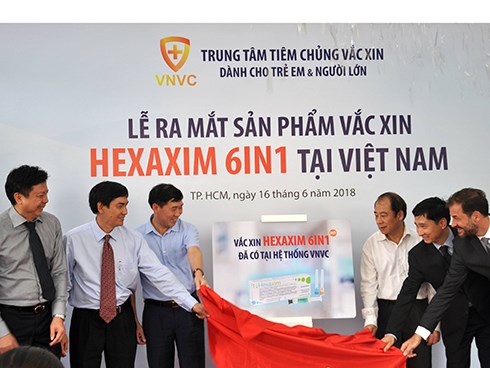 Hệ thống tiêm chủng VNVC ra mắt vắc xin 6in1 mới