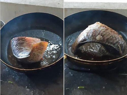 Lần sau rán cá, chị em cứ cho thêm 1 thìa gia vị này vào, đảm bảo không bị bắn dầu mà món cá rán thì ngon bất bại-8