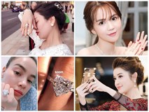 Ngoài cặp 'tình thâm tỷ muội' một thời Lệ Quyên - Hà Hồ, nhiều sao Việt sở hữu nhẫn kim cương trị giá bằng căn hộ hạng sang Ngoài cặp 'tình thâm tỷ muội' một thời Lệ Quyên - Hà Hồ, nhiều sao Việt sở hữu nhẫn kim cương trị giá bằng căn hộ hạng sang