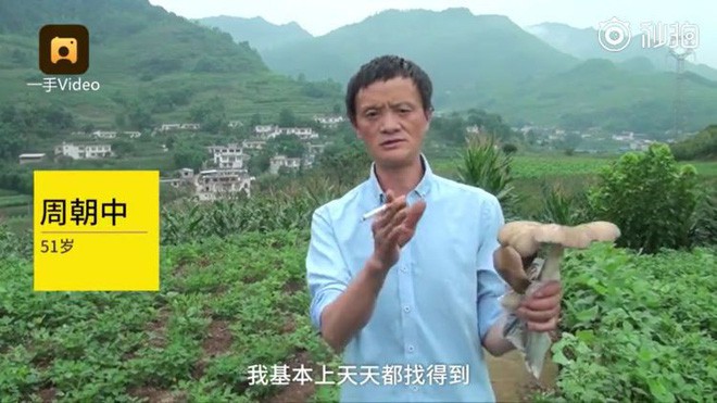 Trung Quốc: Phát hiện người đàn ông giống hệt CEO Jack Ma rao bán nấm rừng ở ven đường-3