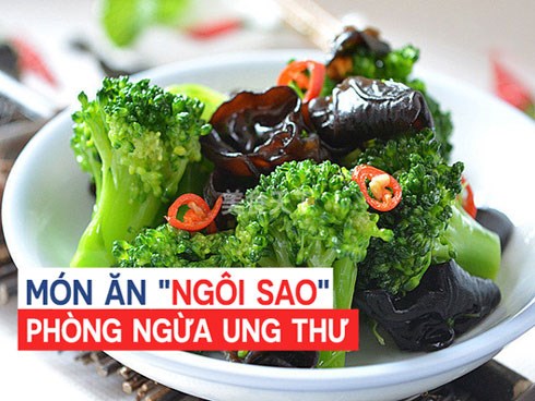 Chuyên gia tiết lộ cách nấu món ăn phòng ngừa ung thư tốt nhất chỉ với mộc nhĩ và súp lơ