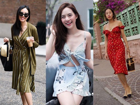 Các quý cô Châu Á khoe sắc cùng những gam màu nổi trong street style tuần này