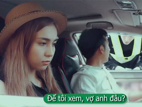 Ham rẻ, nữ khách xinh đẹp giả làm vợ tài xế xe chui và cái kết