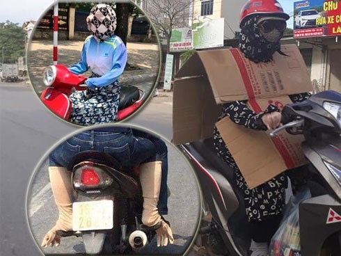 Khi nữ ninja lắp thêm cánh thiên thần: Hình ảnh ngày nắng nóng khiến dân mạng cười ngả nghiêng