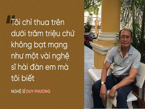 Nghệ sĩ Duy Phương nói gì về thông tin 