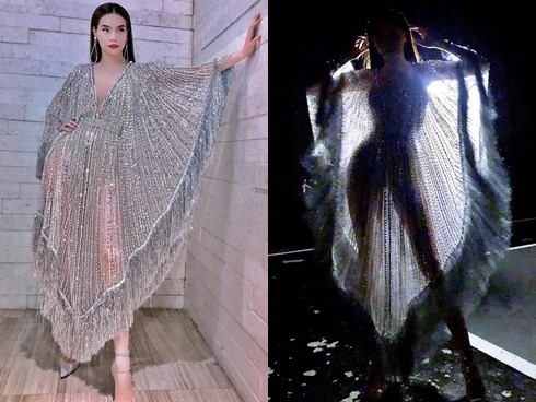 Bức ảnh HOT NHẤT trong ngày: Chiếc váy xuyên thấu 'mặc như không' của Hồ Ngọc Hà