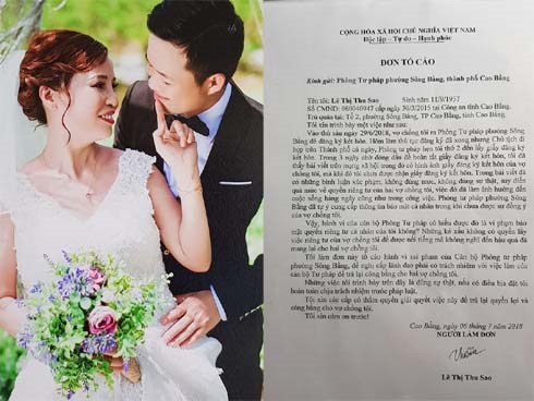 Cô dâu 61 lấy chú rể 26 tuổi làm đơn tố cáo, UBND phường nói gì?