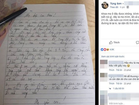 Vợ đi gội đầu để lại mảnh giấy nhắn dặn chồng tự nấu ăn, nhưng dòng cuối cùng mới là thứ gây cười-3