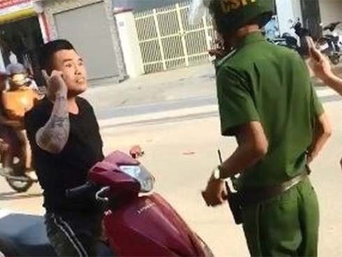 Danh tính nam thanh niên vi phạm giao thông rồi chửi bới, tự xưng “cháu trưởng công an thành phố”