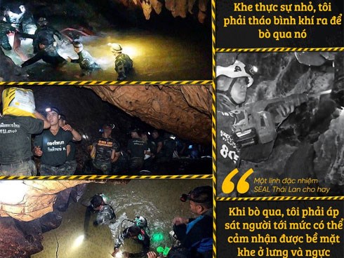 Nghẹt thở hành trình giải cứu đội bóng Thái Lan