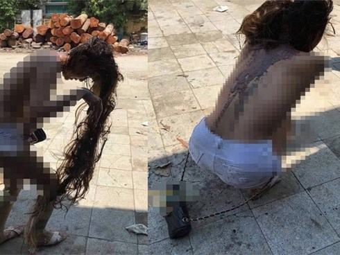 Người dân kể lại giây phút cô gái bị đánh ghen, lột áo đổ mắm tôm ở giữa đường Hà Nội