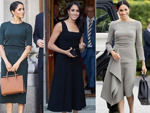 Meghan Markle bị chỉ trích khi tiền trang phục trong 2 tháng của cô còn nhiều hơn tủ quần áo cả năm của Kate Middleton