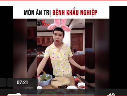 Hướng dẫn nấu món canh trị bệnh khẩu nghiệp