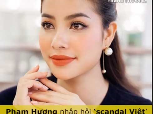 Phạm Hương đối đáp với Fan cực phũ trong trò chơi hỏi đáp