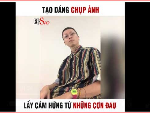 Bí quyết tạo dáng chụp ảnh từ những... cơn đau