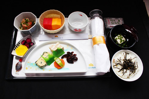 Món ăn đậm chất Nhật trên chuyến bay Vietnam Airlines-1