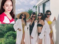 Hậu World Cup, các hotgirl bình luận bóng đá rủ nhau khoe dáng trong bikini mà không có Trâm Anh