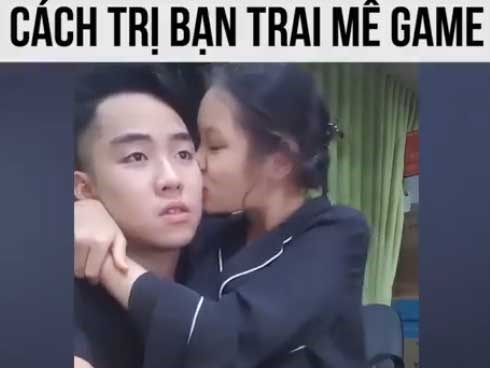 Cách trị bạn trai mê game