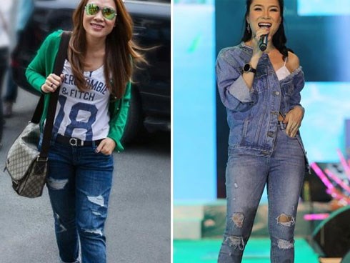 Đùi to, chân ngắn như Mỹ Tâm chọn quần jeans cẩu thả là thảm họa ngay!
