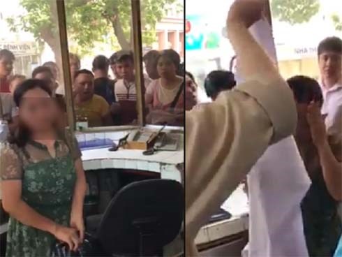 Người phụ nữ mặc áo blouse trắng, mạo danh bác sĩ lừa tiền mua thuốc của bệnh nhân