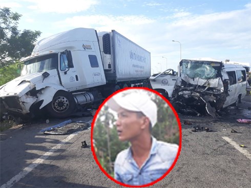 Tài xế xe container vụ tai nạn ở Quảng Nam: Tôi không kịp phản ứng