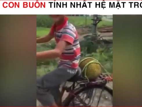 Cậu bé bán mít tỉnh nhất nhất vịnh Bắc Bộ: bán 90 ngàn trả 2 triệu không bán