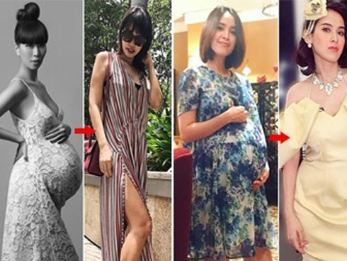 Loạt mỹ nhân Việt lấy lại vóc dáng 'thần tốc' chỉ ít ngày sau khi sinh