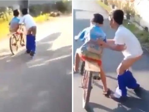 Anh trai tuyệt vời: Dù tụt quần cũng không để em ngã