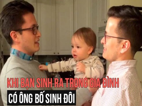 Hãy chọn bố đúng: Chết cười với biểu cảm dễ thương của cô bé