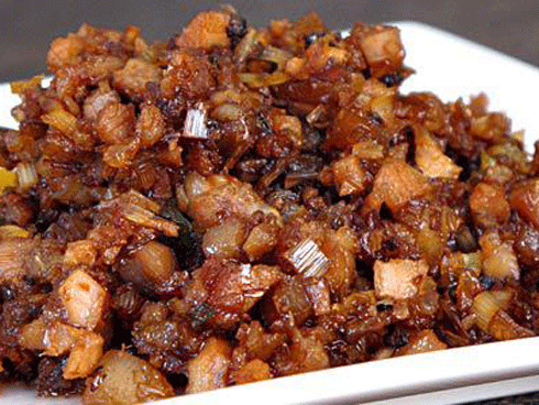 Cách làm thịt ba chỉ trưng mắm tép ngon miễn chê