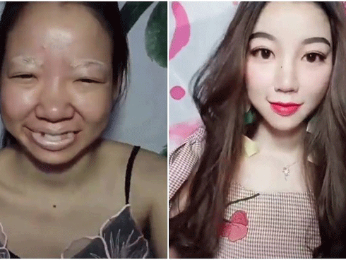 Cô gái khiến nhiều người ngã ngửa khi hô biến gương mặt kém sắc thành mỹ nhân vạn người mê