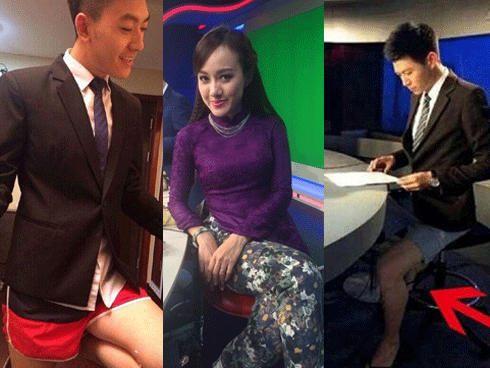 Sự thật hài hước sau cánh gà khiến nhiều người không tin nổi về trang phục lên hình của các BTV nổi tiếng