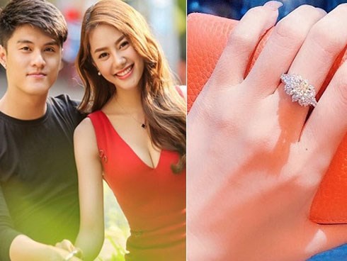 Lâm Vinh Hải tặng Linh Chi nhẫn kim cương hơn 700 triệu đồng làm quà sinh nhật